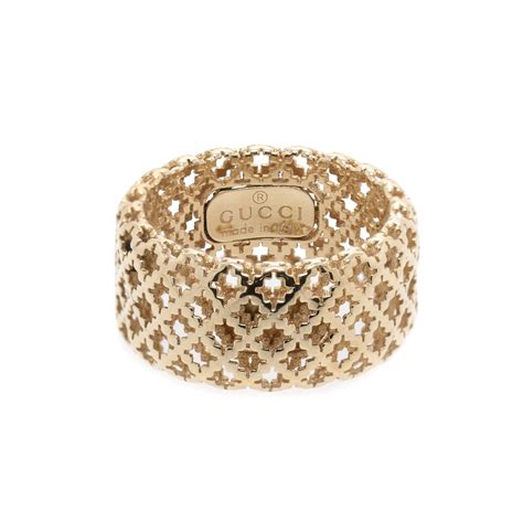 diamantissima gucci ring|Gucci 18K Yellow Gold Diamantissima Ring .